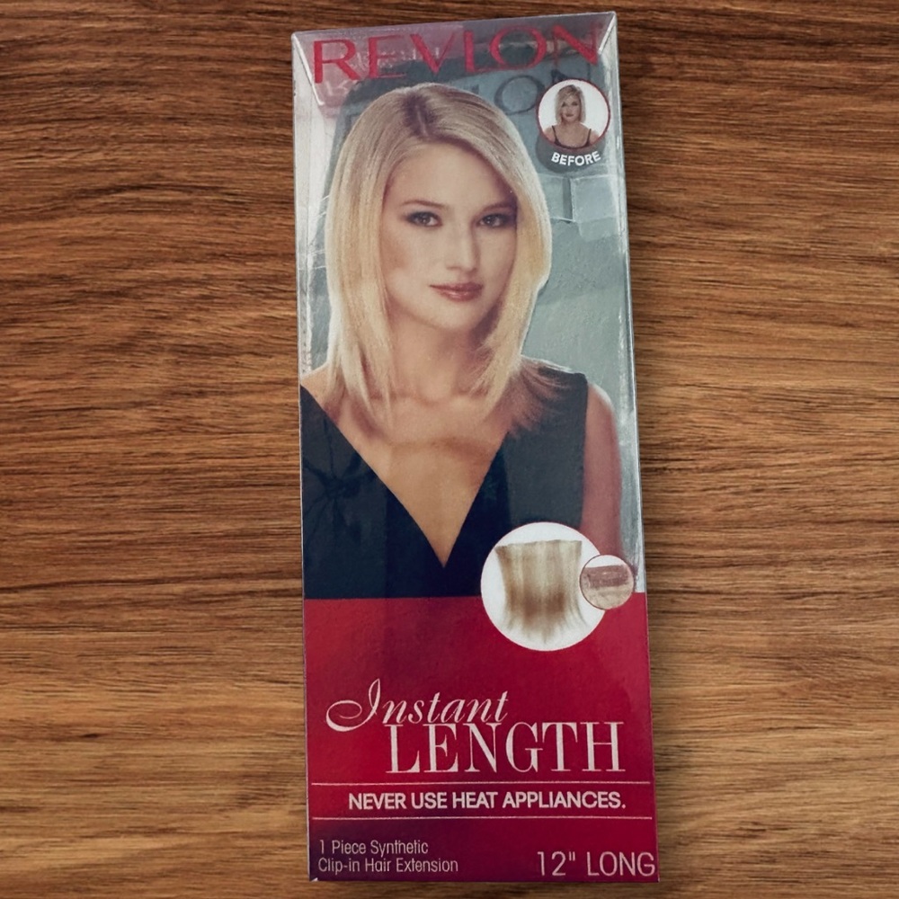 Revlon Instant Length Blonde Clip-in Extension